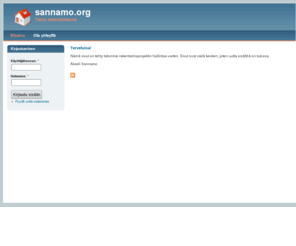 sannamo.org: sannamo.org | Taloa rakentamassa

