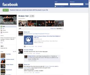 brokenveil.com: Incompatible Browser | Facebook
 Facebook is a social utility that connects people with friends and others who work, study and live around them. People use Facebook to keep up with friends, upload an unlimited number of photos, post links and videos, and learn more about the people they meet.