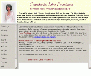 considertheliliesfoundation.org: Consider the Lilies Foundation
