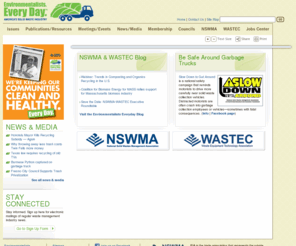 everydayenvironmentalists.net: Solid Waste Management, America's Solid Waste Industry - Environmentalists Everyday - Green Waste Disposal, Landfills, Green Energy
America’s Solid Waste Management and Industry professionals are Environmentalists Every Day.  Learn about our innovations in safe, green solid waste disposal practices, landfill technologies, and renewable, green energy production.