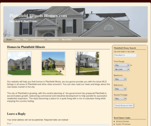 plainfieldillinoishomes.com: Plainfield Illinois Homes
 Plainfield Illinois Homes.com - Plainfield IL Real Estate 