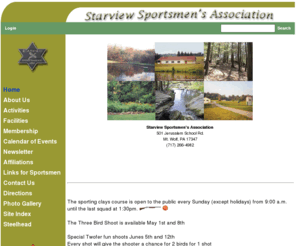 starviewsportsmen.org: Starview Sportsmen's Association >  Home
Starview Sportsmen's Association Website