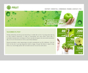 fruit.no: :: FRUIT :: enkel webhosting
Enkel og fleksibel webhosting til gode priser.