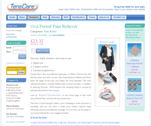 ova-4u.info: TensCare Ova Period Pain Reliever (K-OVA), direct from TensCare
Ova Period Pain Reliever