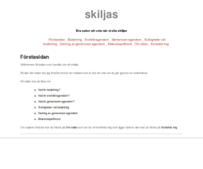 skiljas.net: Skiljas
Allt om att skiljas