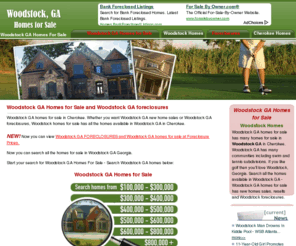 woodstockgahomesforsale.net: Woodstock GA Homes for Sale and Woodstock GA foreclosures for sale in Cherokee Georgia GA
Woodstock GA homes for sale and Woodstock GA foreclosures in Woodstock, Cherokee County