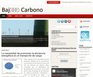 bajoencarbono.com: Bajo en Carbono
DESCRIPTION HERE