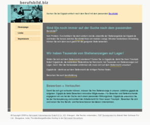 berufsbild.biz: Berufsbild
Finden Sie einen Job mit dem passenden Berufsbild