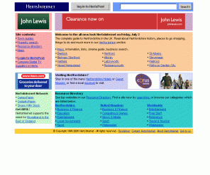 hertsinternet.com: HertsInternet - Your guide to Hertfordshire in the UK
