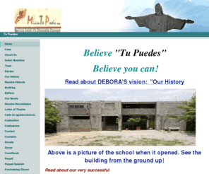 misiontupuedes.org: Home - Tu Puedes School
A WebsiteBuilder Website