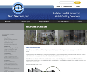 naturescreen.net: Custom Aluminum Bar Grating, Stainless Steel Gratings - Ohio Gratings, Inc.
Ohio Gratings Inc. is the leading provider of aluminum grating and stainless steel gratings in a market that demands quality products and service.