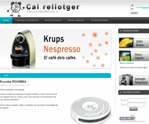 calrellotger.net: Benvinguts a Cal Rellotger
Cal rellotger d'Artesa, electrodomèstics de qualitat a preus fantàstics