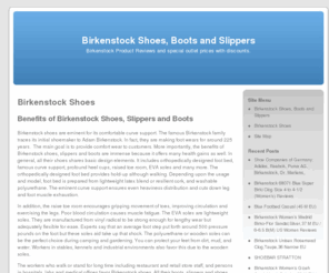 birkenstockshoes.net: | Birkenstock Shoes, Boots and Slippers
Benefits of Birkenstock Shoes, Slippers and Boots Birkenstock shoes are eminent for its comfortable curve support. The famous Birkenstock family traces its