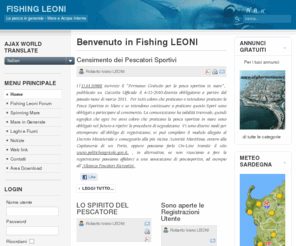 fleoni.com: Benvenuto in Fishing LEONI - FISHING LEONI DI LEONI R.I.
FISHING LEONI è un sito dedicato alla pesca in generale