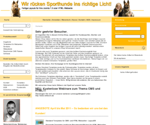 net-shop24.com: Fertige Joomla1.5 Layouts für Gebrauchshunde, Sporthunde und Vereine.
