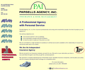 parsellsagency.com: The Parsells Agency, Closter, New Jersey
Parsells Agency, Inc. offering complete insurance programs at reduced cost