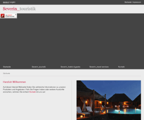 severintouristik.net: Severin_touristik - Startseite
Herzlich Willkommen