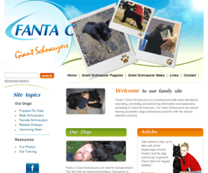 fantacgiantschnauzers.com: Giant Schnauzer Breeders
Champion breeders of giant schnauzers.