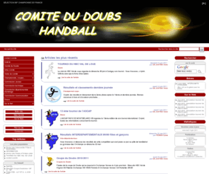 handball-doubs.org: Comité du Doubs de handball
Site officiel du comité du Doubs de handball