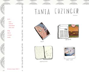 taniaerzinger.com: Tania Erzinger :: artist/illustrator
Welcome to the official website home page of Tania Erzinger - illustrator, artist, painter, based in Australia.