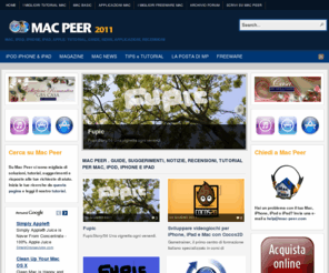 tuttologia.com: Mac Peer - Forum e guida alle applicazioni Macintosh
Forum e sito dedicati ai programmi per Macintosh: applicazioni Mac, tutorial e notizie.