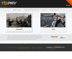 tispay.ru: Платежная система TisPay
Платежная система TisPay