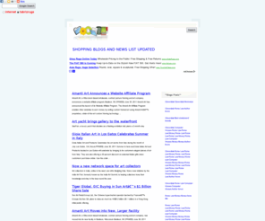 learnnew.com: Shopping blogs and news list updated - Art
Your news search in a secound