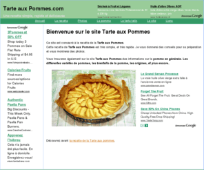 tarte-aux-pommes.com: Tarte aux Pommes - La recette de la tarte aux pommes
Tarte aux Pommes, la meilleure recette de la Tarte aux Pommes explique simplement.