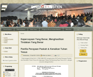 ibokristen-telkom.org: Kepercayaan Yang Benar, Menghasilkan Tindakan Yang Benar
Joomla! - the dynamic portal engine and content management system