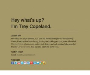 treycopeland.com: Trey Copeland
Trey Copeland