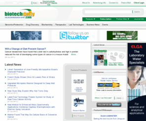 biotechdaily.com: Biotechdaily - Online bioresearch news
Online bioresearch news