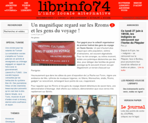 librinfo74.fr: librinfo74.fr |
Ce site “librinfo74.fr”, est un média alternatif d’information locale, édité par l’association, AAPLE (Association annécienne pour la promotion de la liberté d’expression). Il est animé par une équipe de rédacteurs bénévoles et salariés, avec la participation d’un journaliste professionnel.