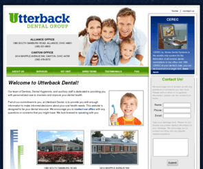 utterbackdental.com: Utterback Dental Group - Alliance & Canton, Ohio - Dentists, Dental Hygienists & Auxiliary Staff Improving Dental Health
