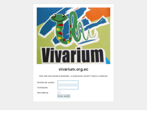 vivarium.org.ec: vivarium.org.ec
Vivarium de Quito