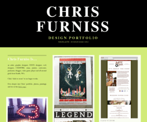 chrisfurniss.com: Chris Furniss
Design portfolio