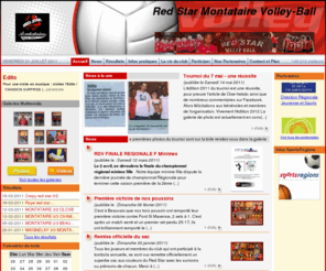 redstarmontataire.com: RED STAR MONTATAIRE VOLLEY BALL - Accueil
Site du club RED STAR MONTATAIRE VOLLEY BALL