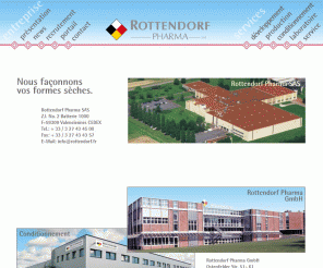 rottendorf-pharma.fr: Rottendorf Pharma Valenciennes France 
