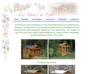 Bransonweddingchapel Com Branson Missouri Wedding Chapels Log