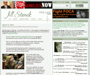 jillstanek.com: Jill Stanek
In 1999 Jill Stanek revealed the truth about induced labor abortion and is now committed to exposing the truth about abortion in totality. Jill and her team will bring you clear, compelling evidence of the horrendous worldwide impact of abortion while relentlessly defending the sanctity of all innocent human life and sharing with you the beauty of God's procreative plan for families.