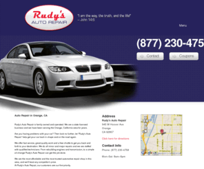 rudysautorepair.com: Rudy's Auto Repair in Orange, CA.
We'll Beat Any Competitor's Price!