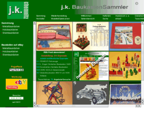 baukastensammler.de: j.k. BaukastenSammler
Wer alte Bauk