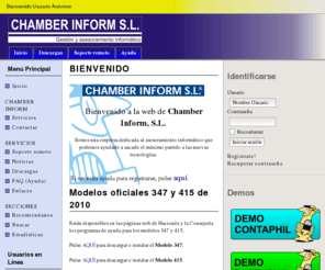 chamberinform.com: Chamber Inform, S.L. :: Asesoramiento Informático
Asesoramiento Informático