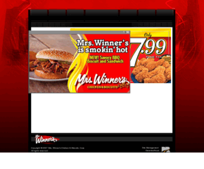 mrs-winners.com: Mrs. Winner's Chicken & Biscuits
Friendly neighborhood restaurants with great food at reasonable prices. Site features Coupons, Special Promotions, Menu, Restaurant Locator, Nutrition Information, Careers, and Catering.