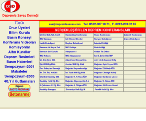 depremlesavas.com: Depremle Savas Dernegi Anasayfa
