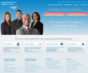 commonwealthpayhr.com: Commonwealth Payroll & HR
Payroll & HR industry leader in Employee Lifecycle Management for companies with mid-size companies and payroll & HR solutions for smaller companies