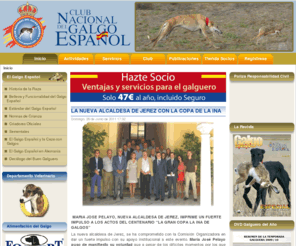 galgoes.com: Bienvenidos a la Web del Club Nacional del Galgo Epañol.
Club Nacional del Galgo Español