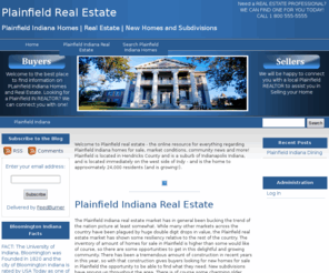 plainfieldrealestate.net: Plainfield Real Estate | Homes for sale in Plainfield Indiana | Plainfield IN Houses
View Plainfield real estate, homes for sale and community news on the local Plainfield IN real estate market.  Information about schools, events, and more!