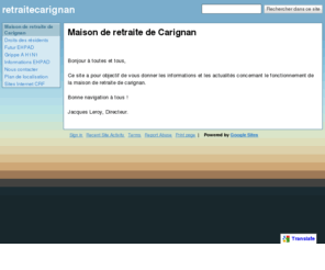 retraitecarignan.info: retraitecarignan
informations de la maison de retraite de carignan