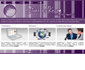 studioemka.com: Studio eMKa :: studio grafiki komputerowej
Studio eMKa :: Grafika komputerowa - strony www, serwisy internetowe, e-sklepy, portale, logotypy, reklamy internetowe, szablony, templatki Joomla!