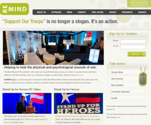 bobwoodrufffamilyfund.org: ReMIND.org | Welcome
The Bob Woodruff Foundation - Helping to heal the physical and psychological wounds of war.